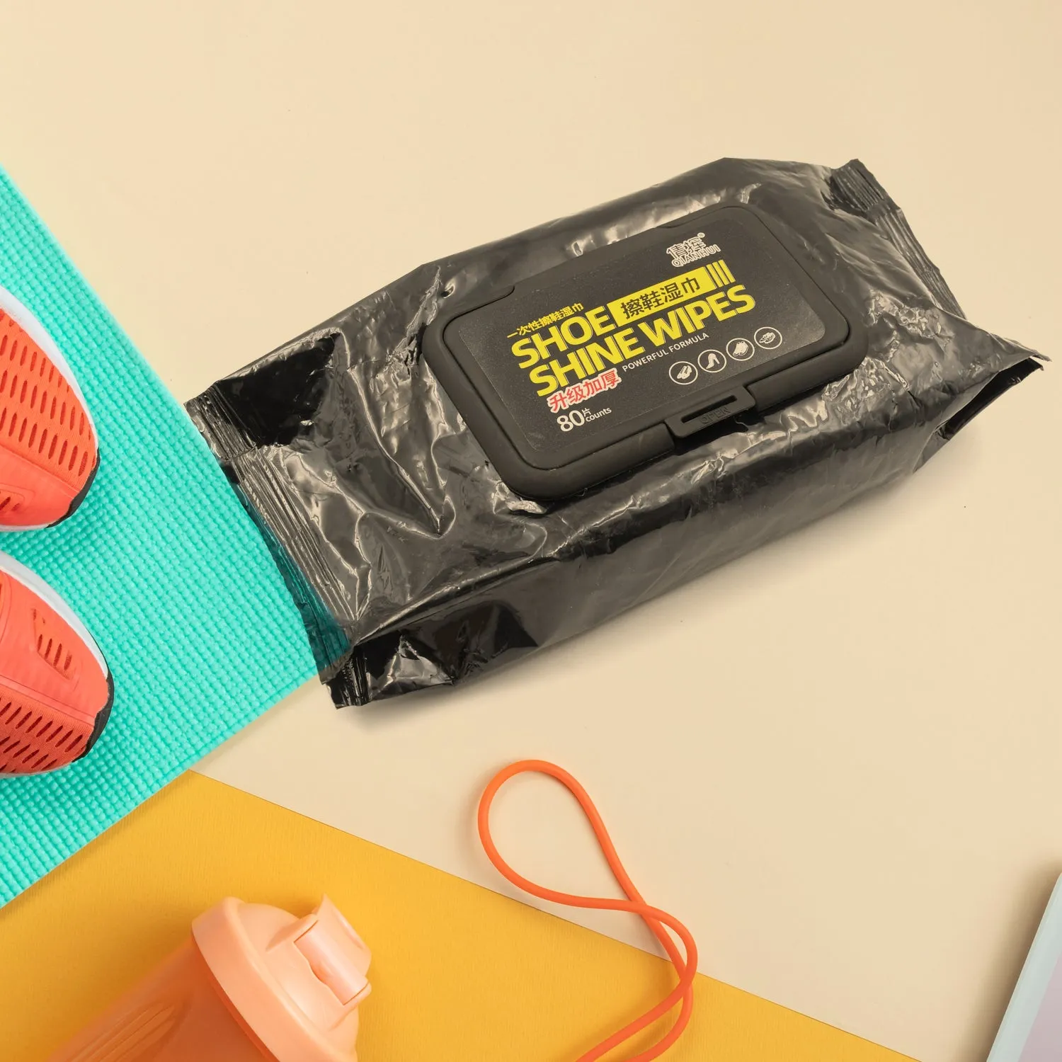 Shoe Cleaning Wet Wipes, Portable & Disposable