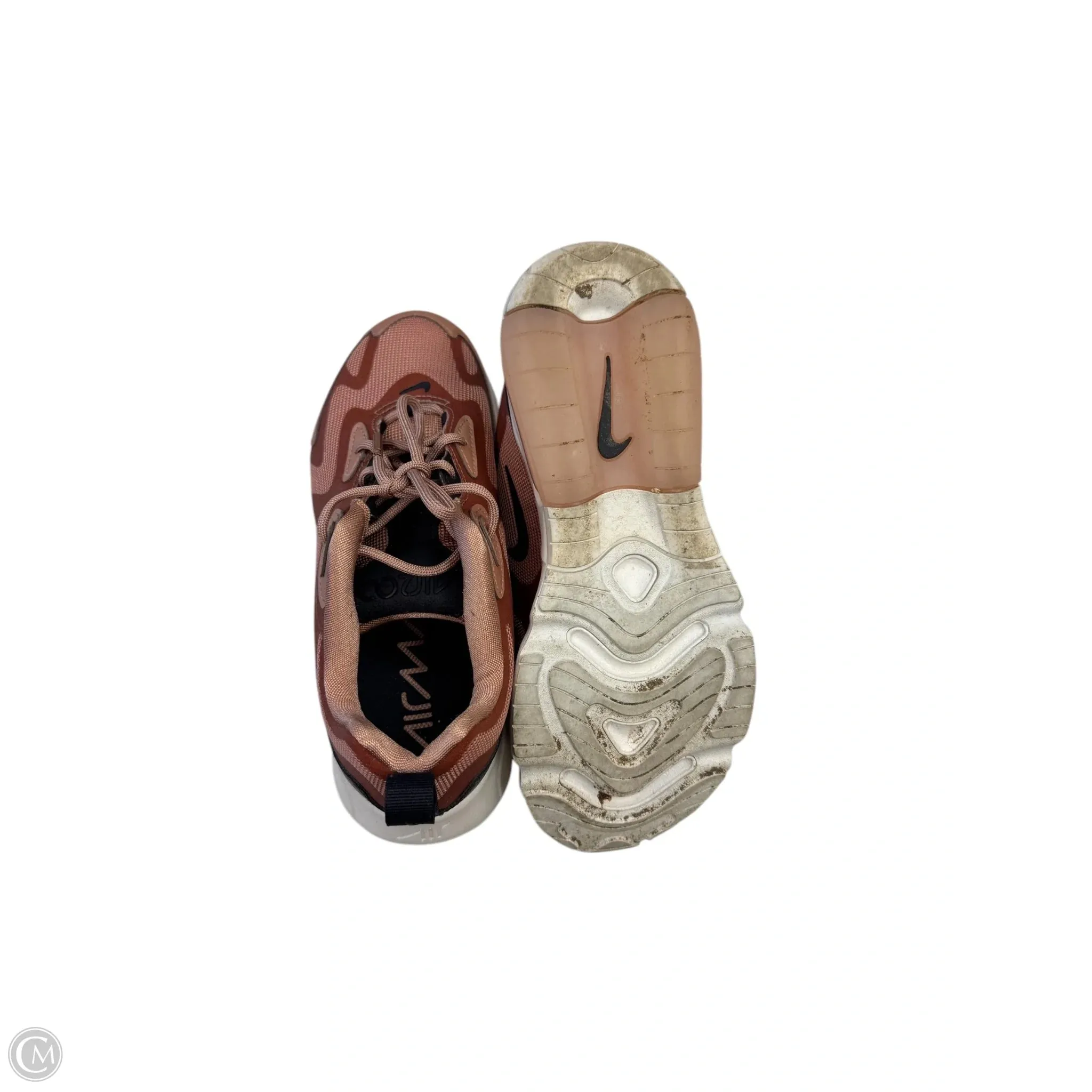 Shoes Athletic By Nike In Red & Tan, Size: 6