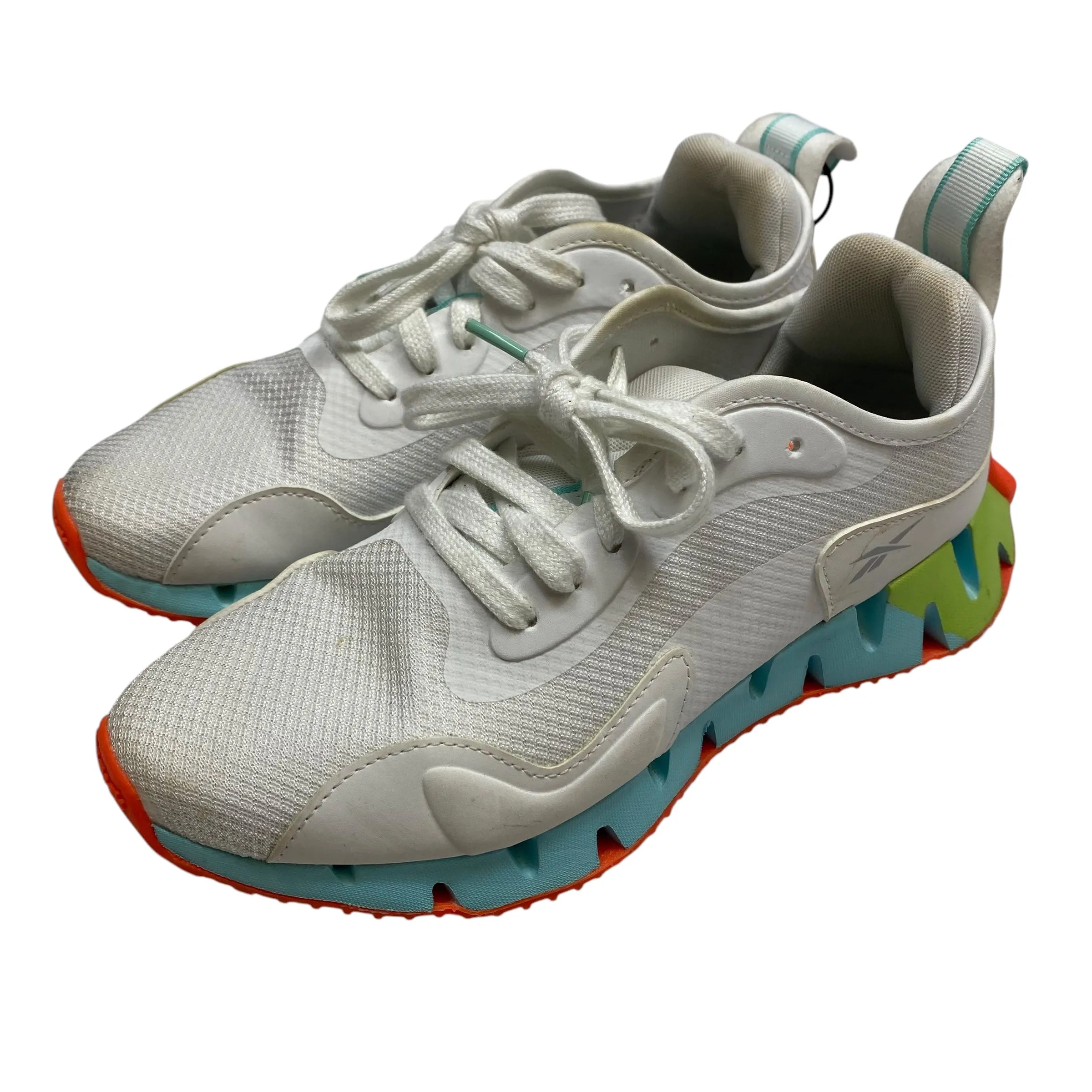Shoes Athletic By Reebok In White, Size: 8.5