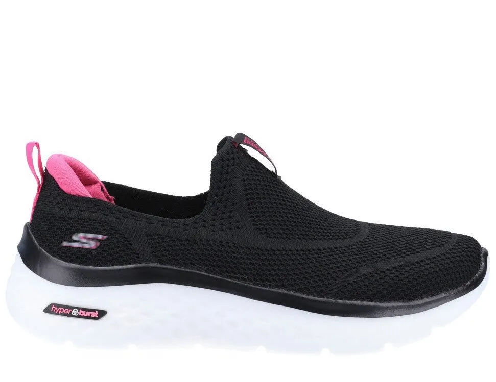 Skechers 124586  GOwalk Hyper Burst Solar Winds Womens Slip On Trainer