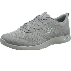 Skechers Arch Fit Refine "Lavish Wish" Gray Trainer