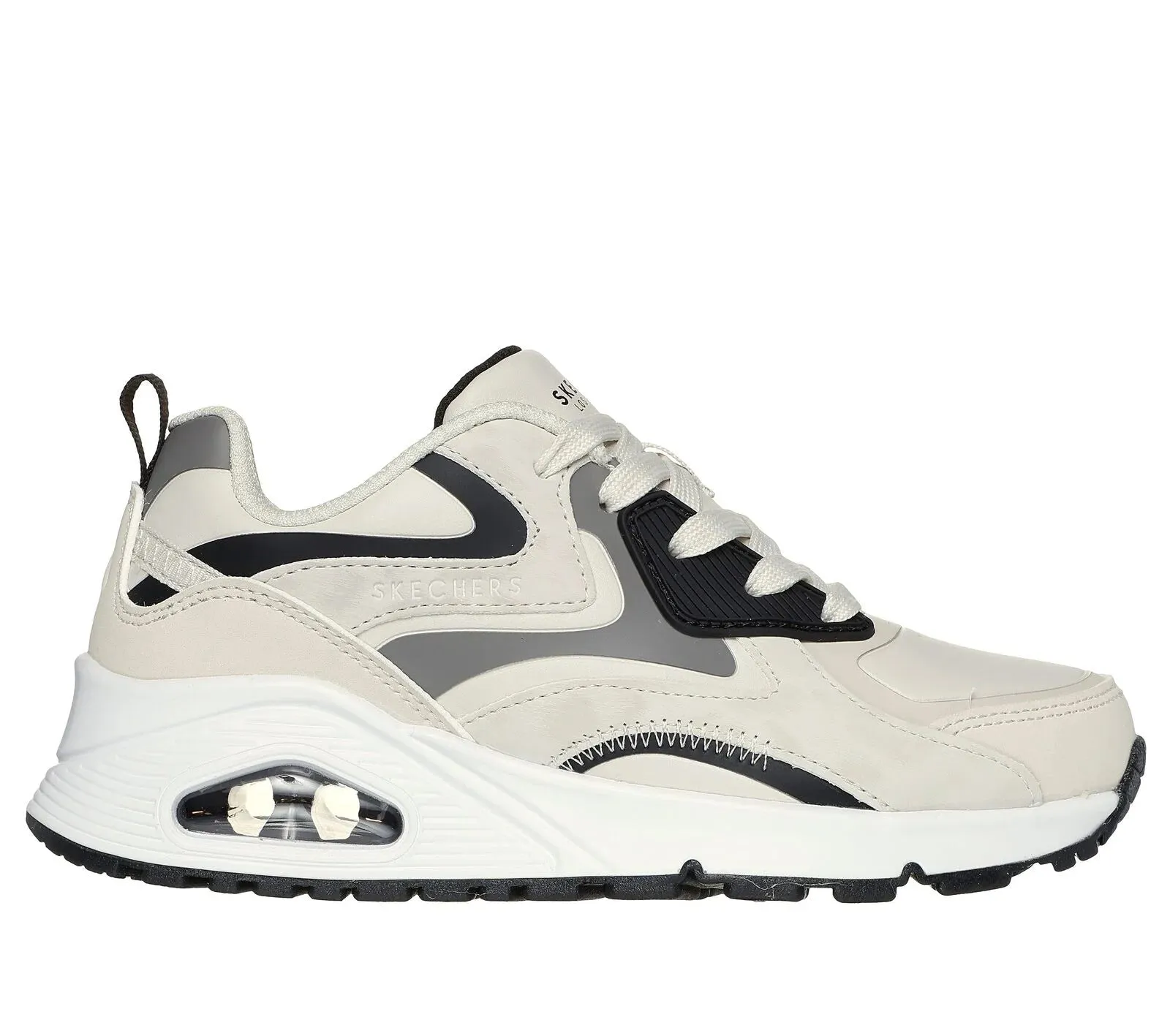 Skechers “Color Surge” Uno Gen 1 Sneakers in Natural: Size 10.5 to 5