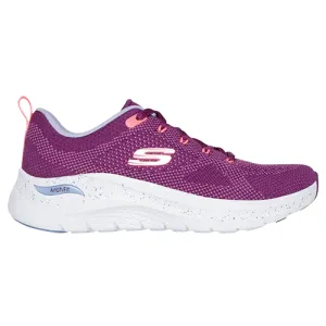 Skechers Ladies Arch Fit Trainers - 150320 - Purple