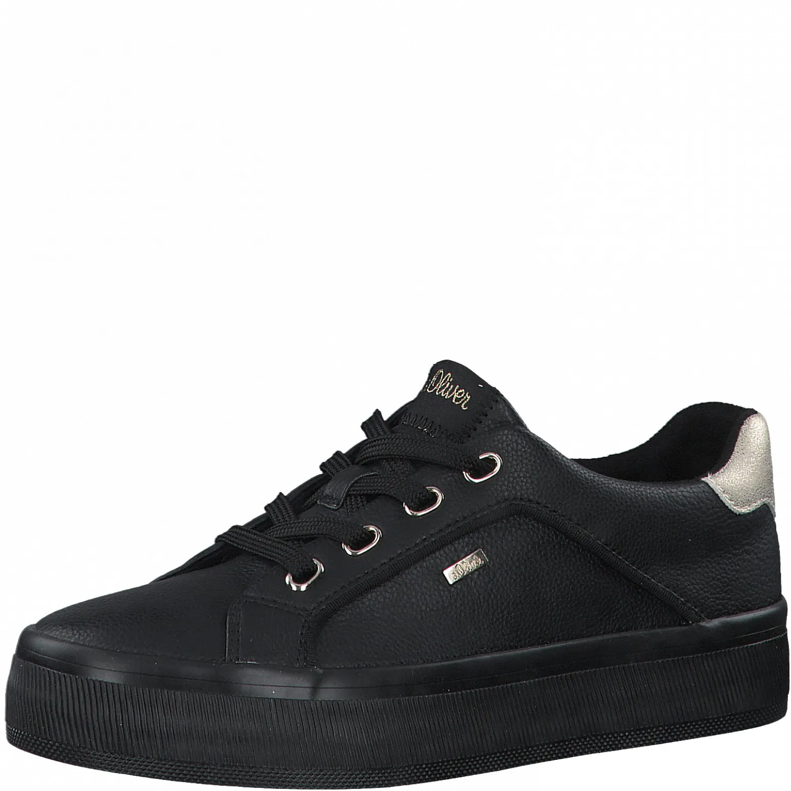 S.Oliver Womens Fashion Trainers - Black