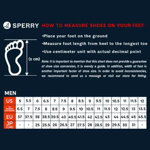 Sperry Men's Cabo II Oxford Black (STS25160)
