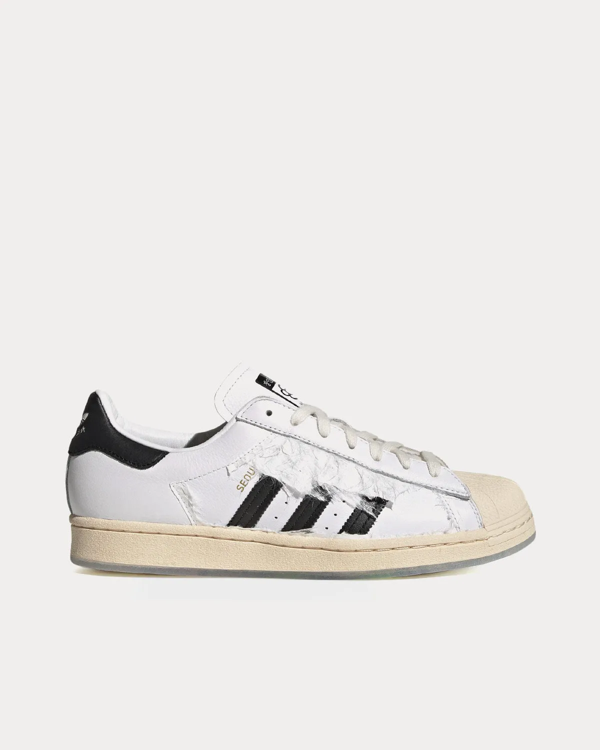 Superstar Cloud White / Core Black / Ecru Tint Low Top Sneakers