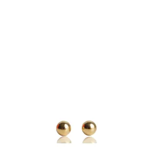 TIFFANY HARDWEAR 18K GOLD BALL EARRINGS