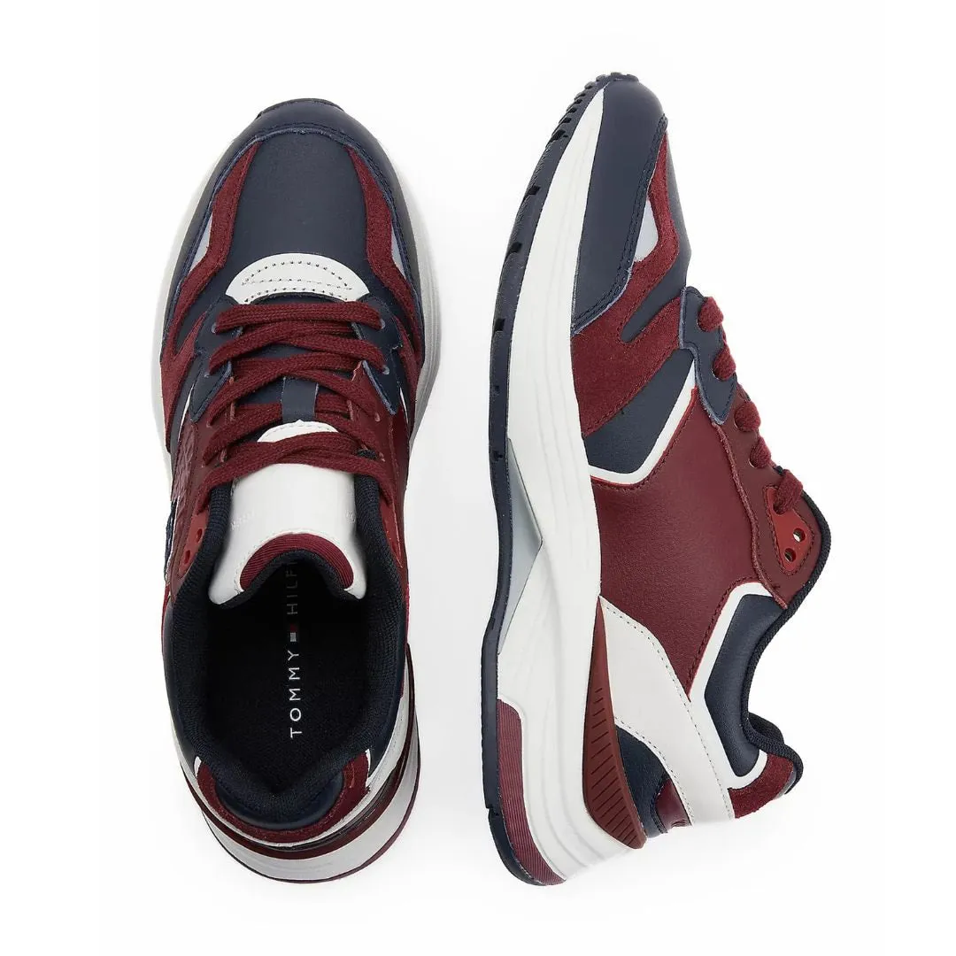 Tommy Hilfiger Modern Prep Mix Trainers Women FW0FW06765-NVYRED