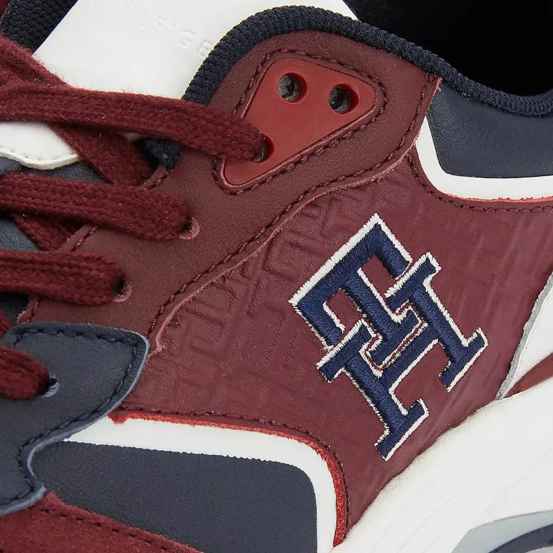 Tommy Hilfiger Modern Prep Mix Trainers Women FW0FW06765-NVYRED