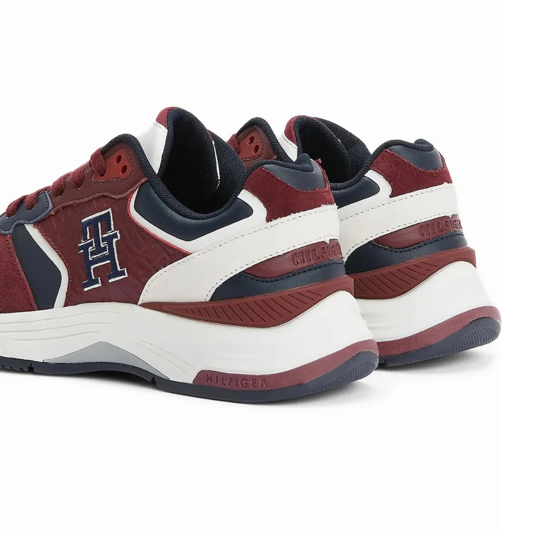Tommy Hilfiger Modern Prep Mix Trainers Women FW0FW06765-NVYRED