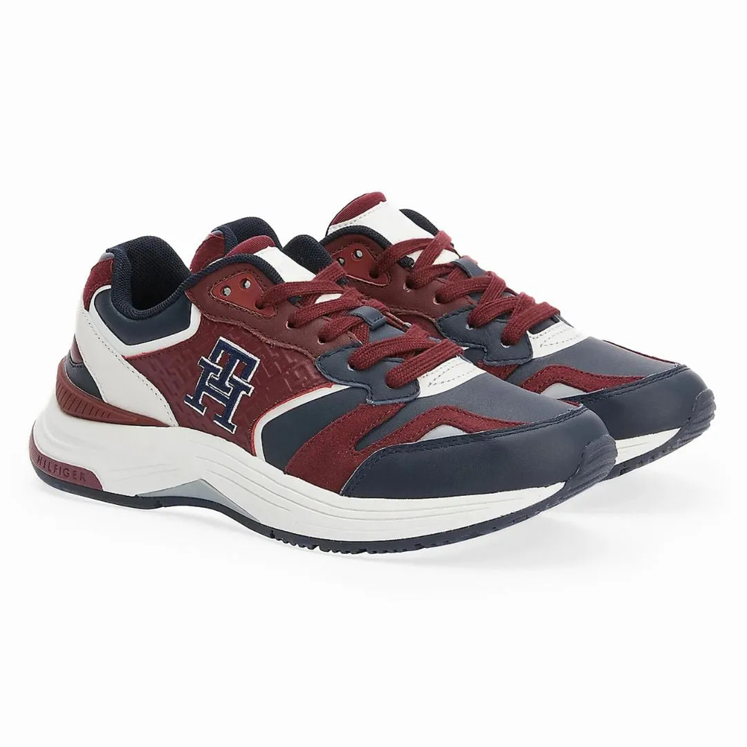 Tommy Hilfiger Modern Prep Mix Trainers Women FW0FW06765-NVYRED