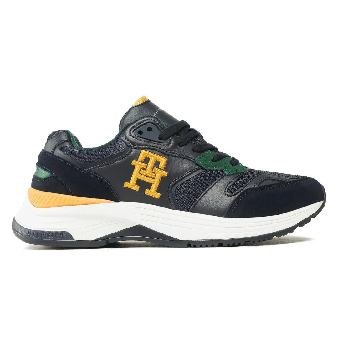 Tommy Hilfiger Modern Prep Mix Wl Blackwatch Men FM0FM04415-DRKNVY