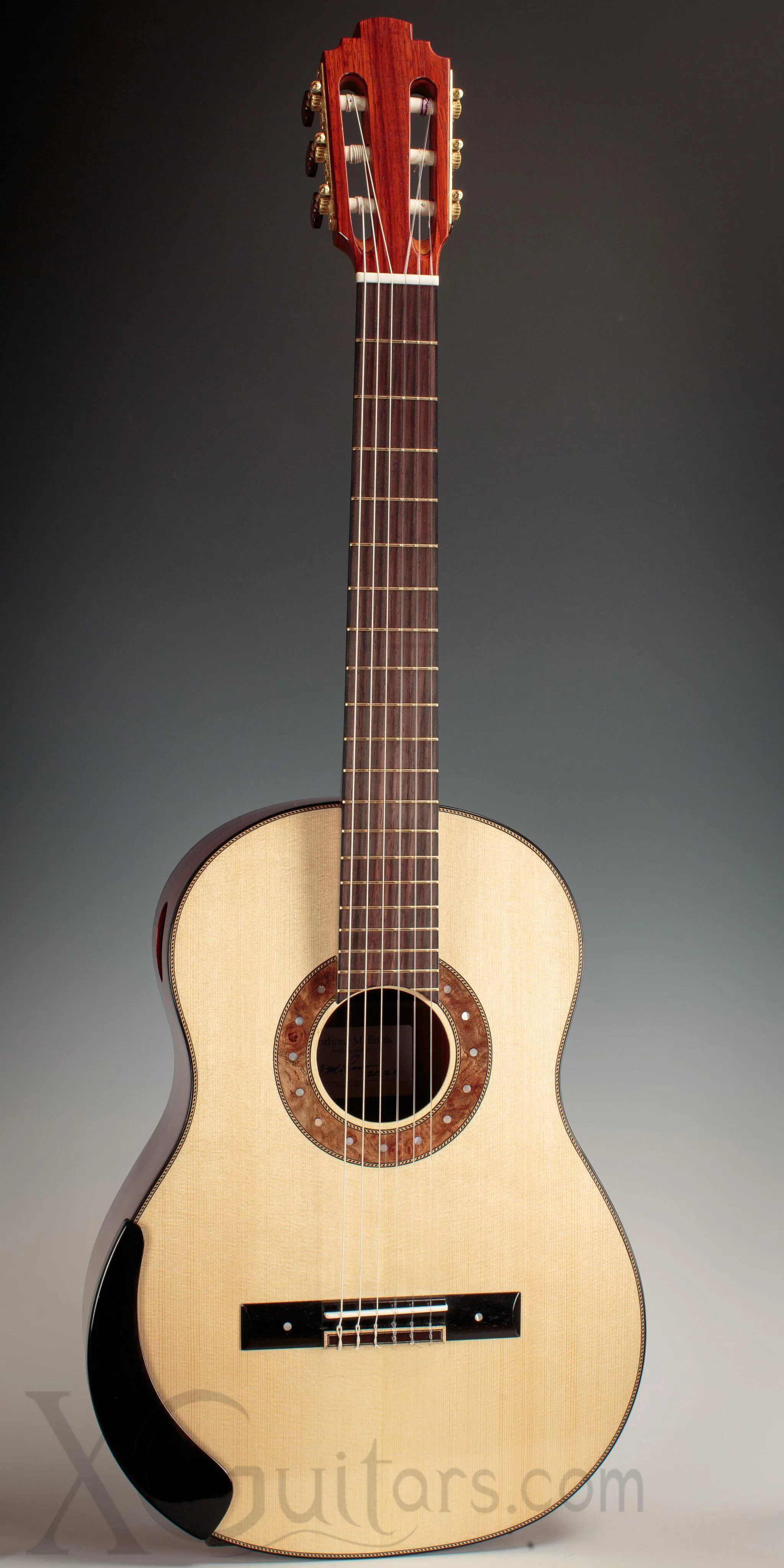 Tony Ennis Classical Guitar - Padauk & Spruce no 16 - SOLD