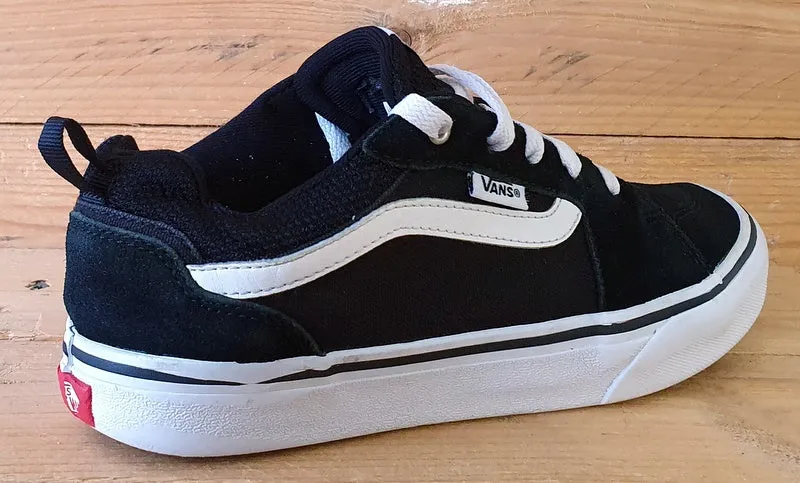 Vans Off The Wall Low Suede/Textile Trainers UK4/US5/EU36.5 721454 Black/White