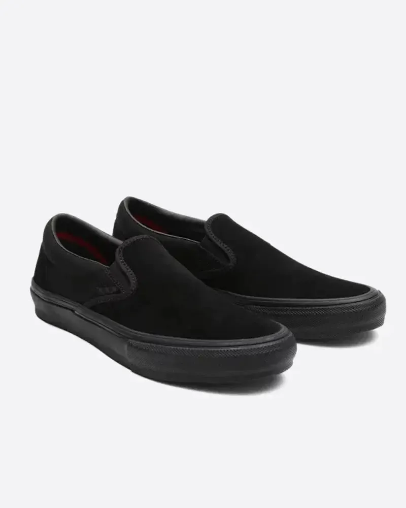 Vans Skate Slip-On Shoes Black/Black