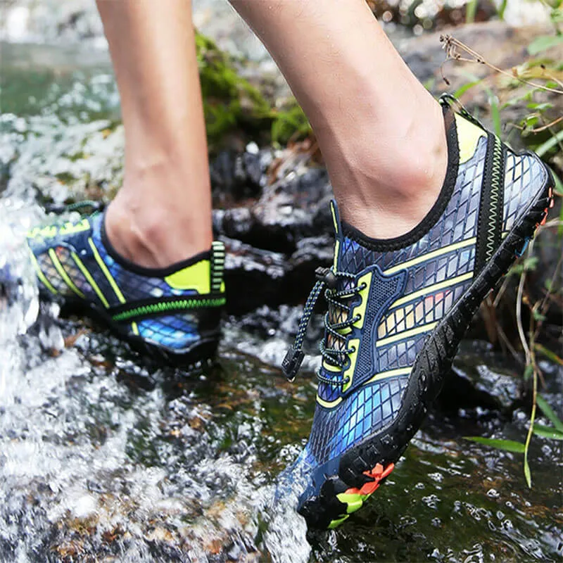 Water Shoes Swim Surf Shoes Beach Pool Shoes Wide Toe Hiking Water Sneakers Quick Dry Aqua Shoes for Men and Women