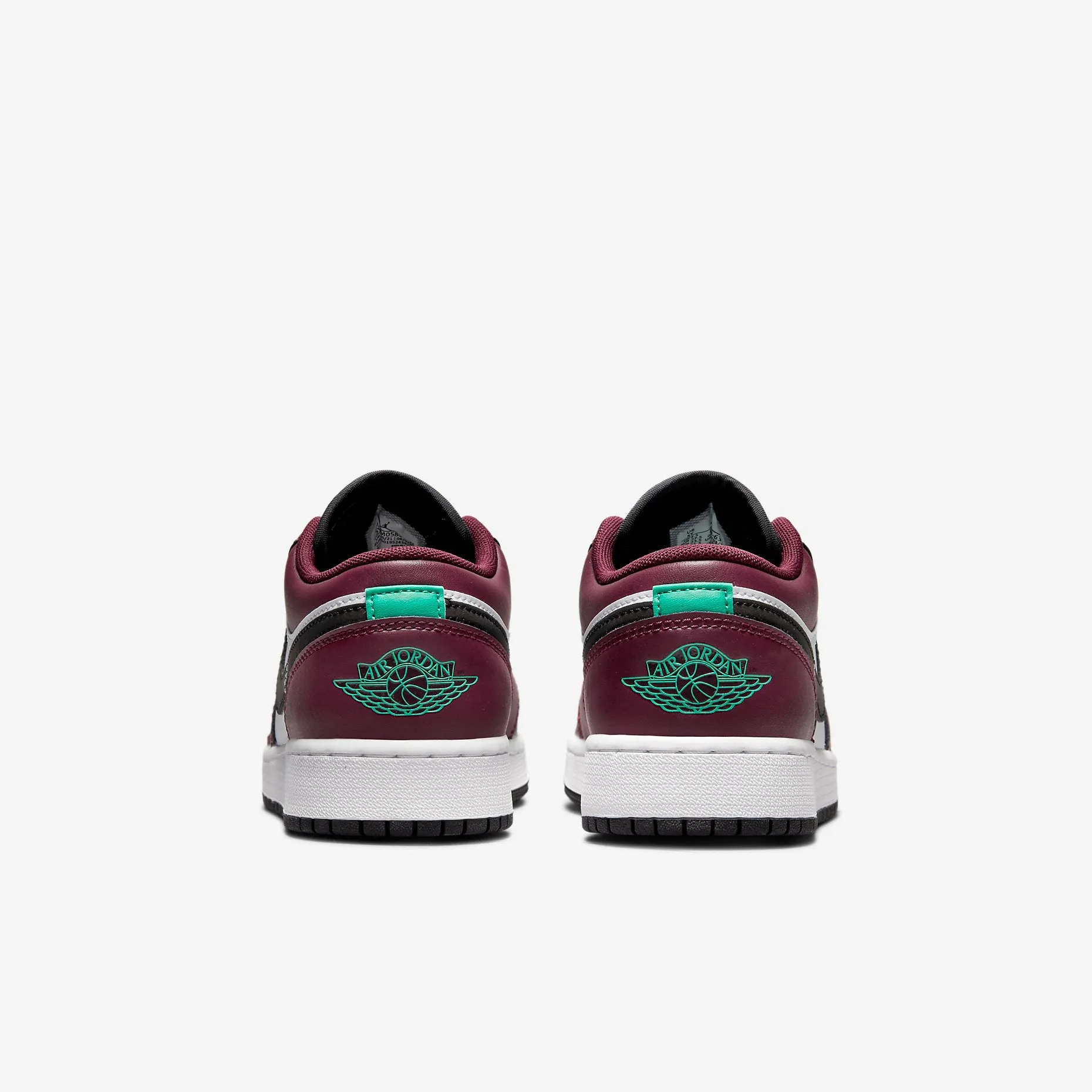 Women's / GS Air Jordan 1 Low SE (Dark Beetroot/Roma Green/White/Black)(DM0589-635)