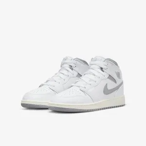 Women's / GS Air Jordan 1 Mid SE "Vintage Grey" (554725-135)