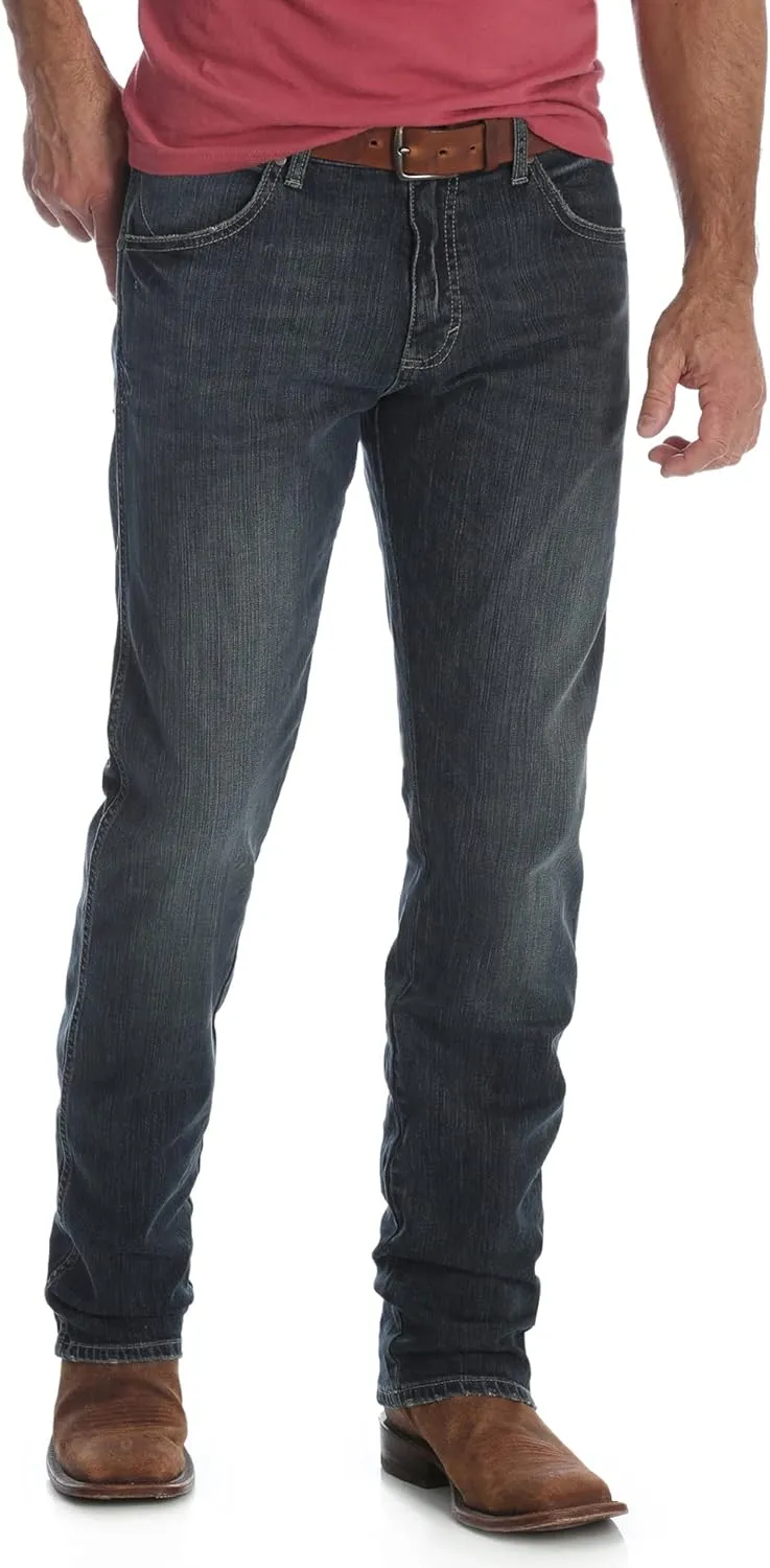 Wrangler Men's Retro Slim Fit Straight Leg Jeans