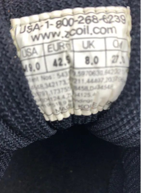 Z-CoiL Men's Black Low Top Running Shoes - Size 9